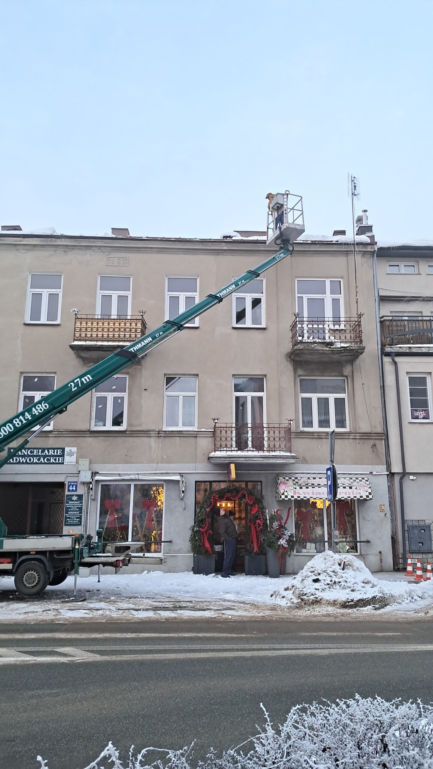 Realizacja usług dźwigowych w Płońsku i okolicach